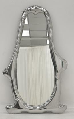 Stainless steel wall art project design detail