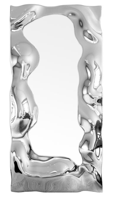 Stainless steel wall art project design detail