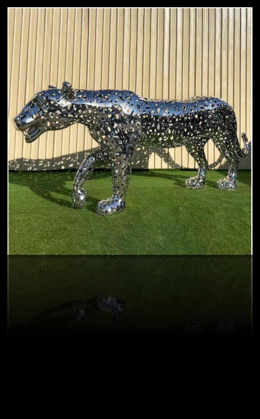 Architectural stainless steel sculpture project design detail