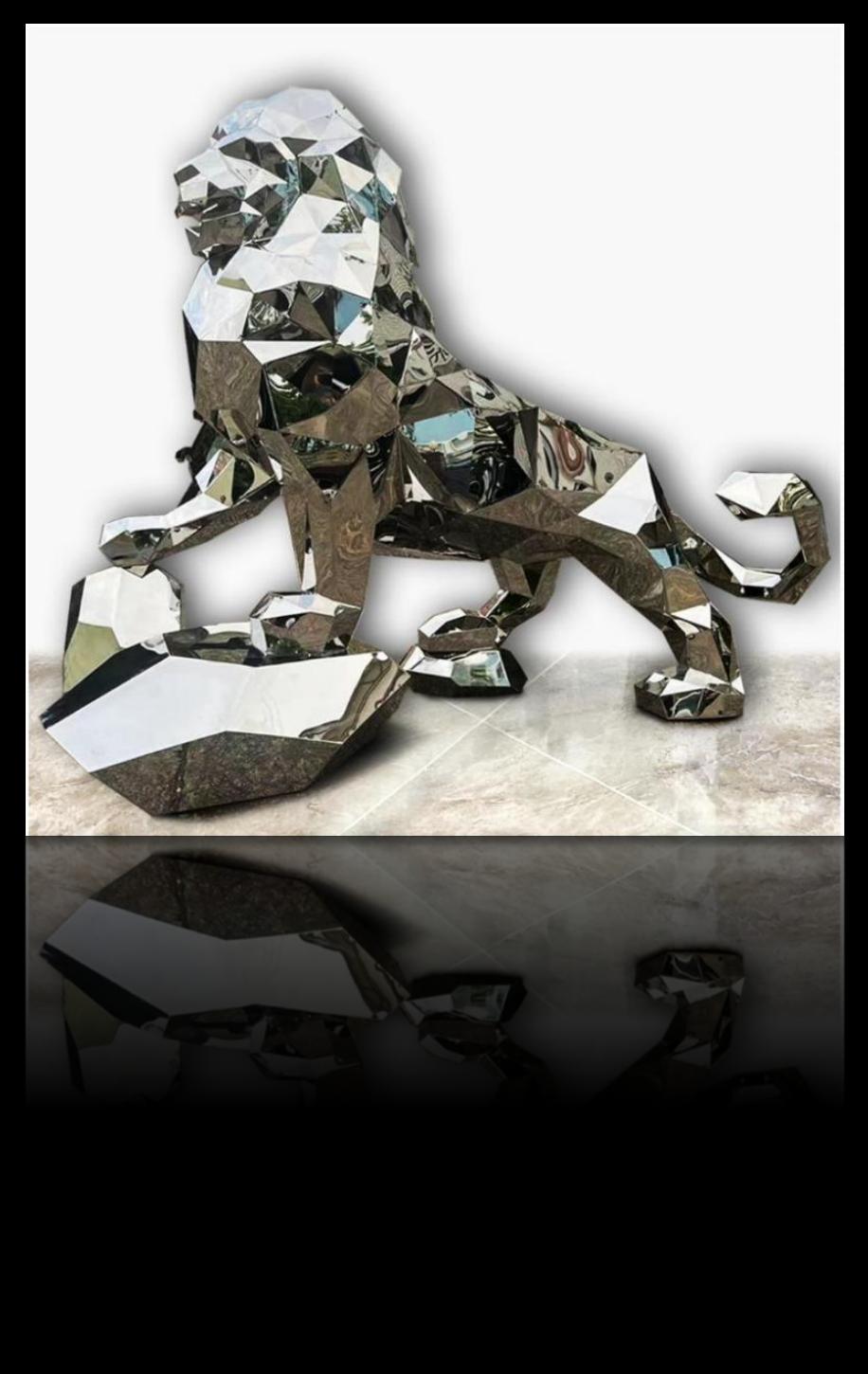 Architectural stainless steel sculpture project design detail