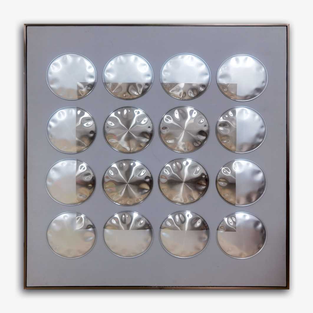Decorative objects and wall art project design detail