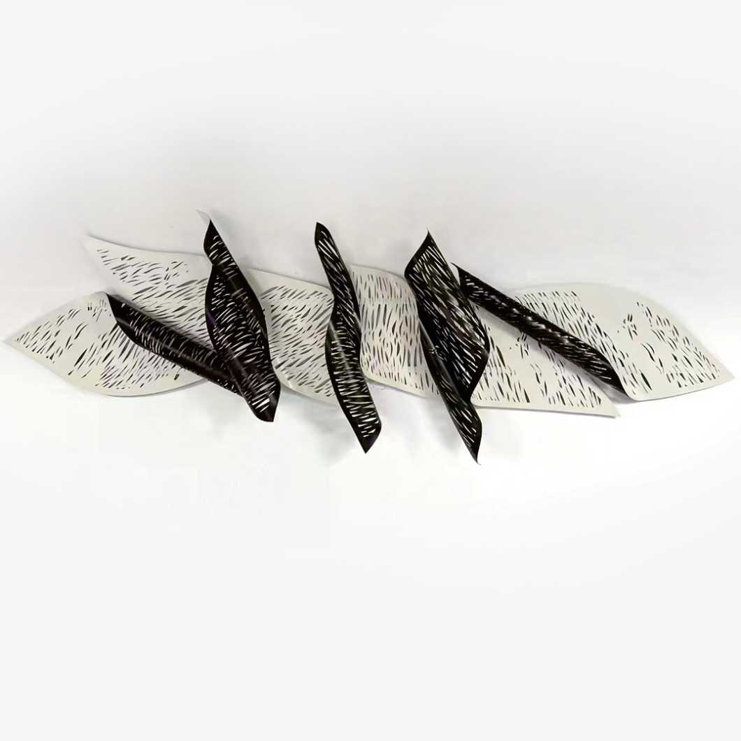 Decorative objects and wall art project design detail