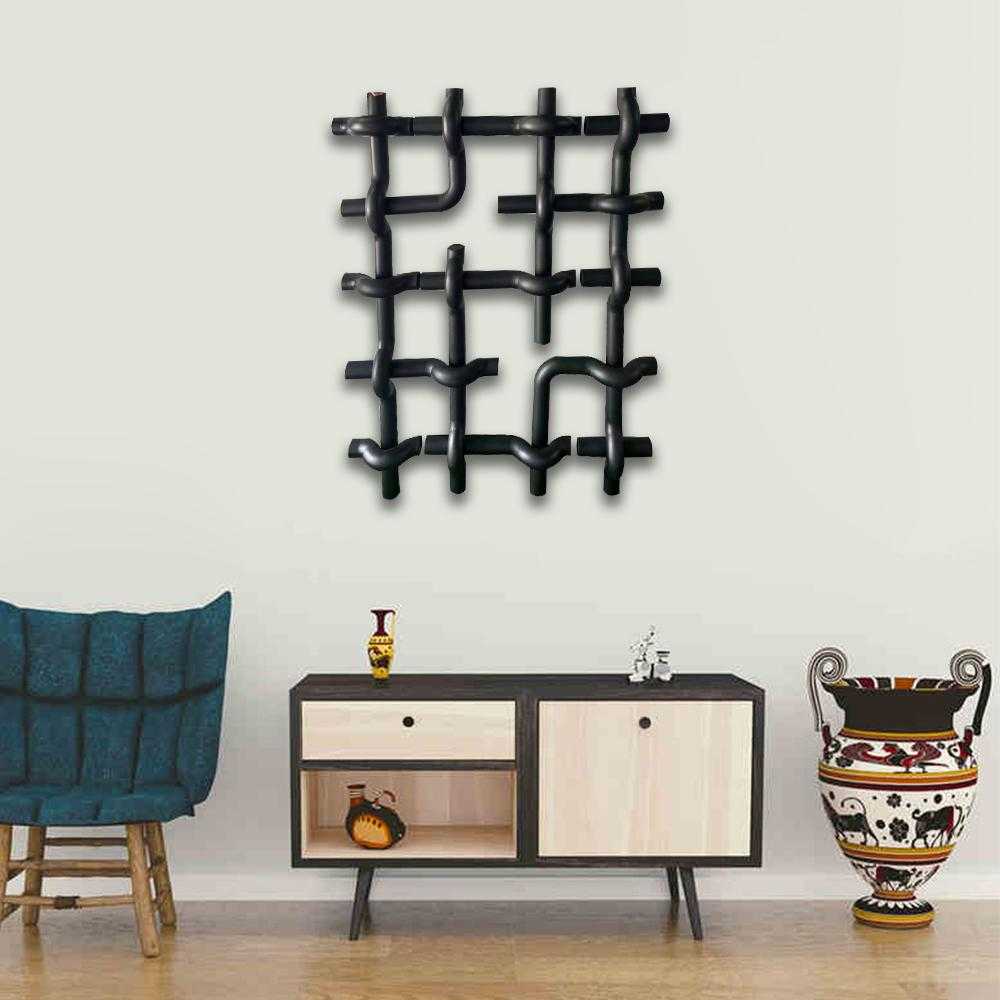 Decorative objects and wall art project design detail