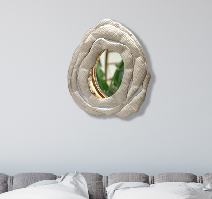 Decorative objects and wall art project design detail