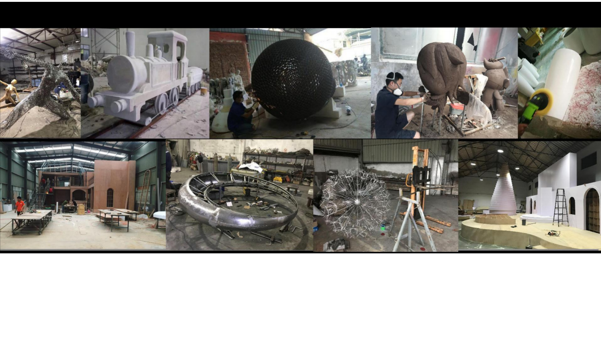 Company portfolio spread covering fabrication process and quality control