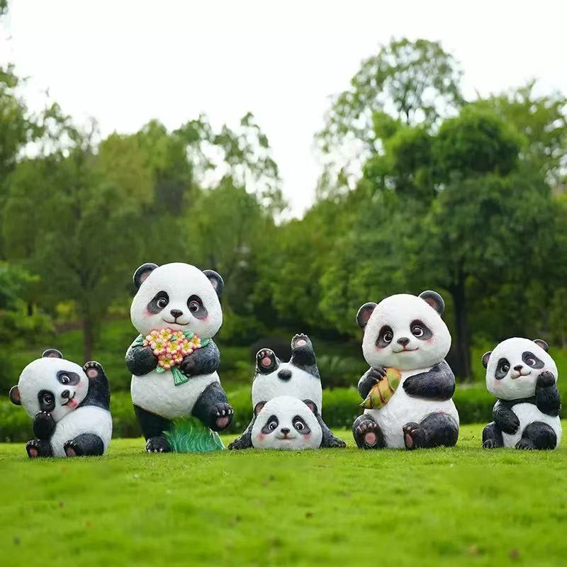 Animal sculpture in its original project or workshop setting